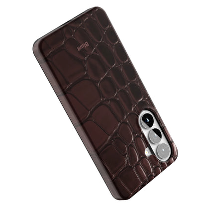 Oxblood-Croc-samsung-case-Galaxy S26 Plus-4