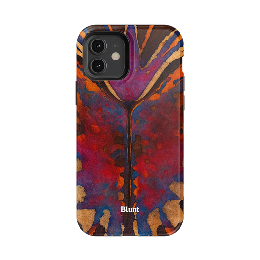 Molten Veins iPhone Case