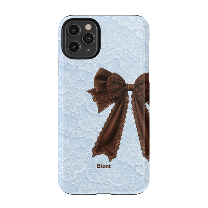 Bleu Bow iPhone Case