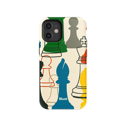 Checkmate Lines iPhone Case