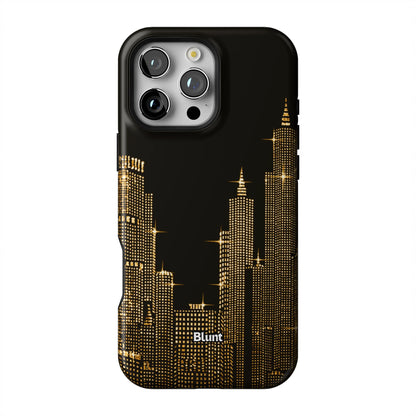 Gold-NYC--SKYELINE-iphone-case-iPhone 16 Pro Max-1