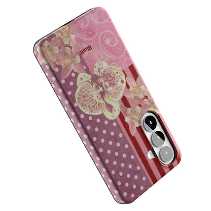 Rose-Polka-samsung-case-Galaxy S26 Plus-4