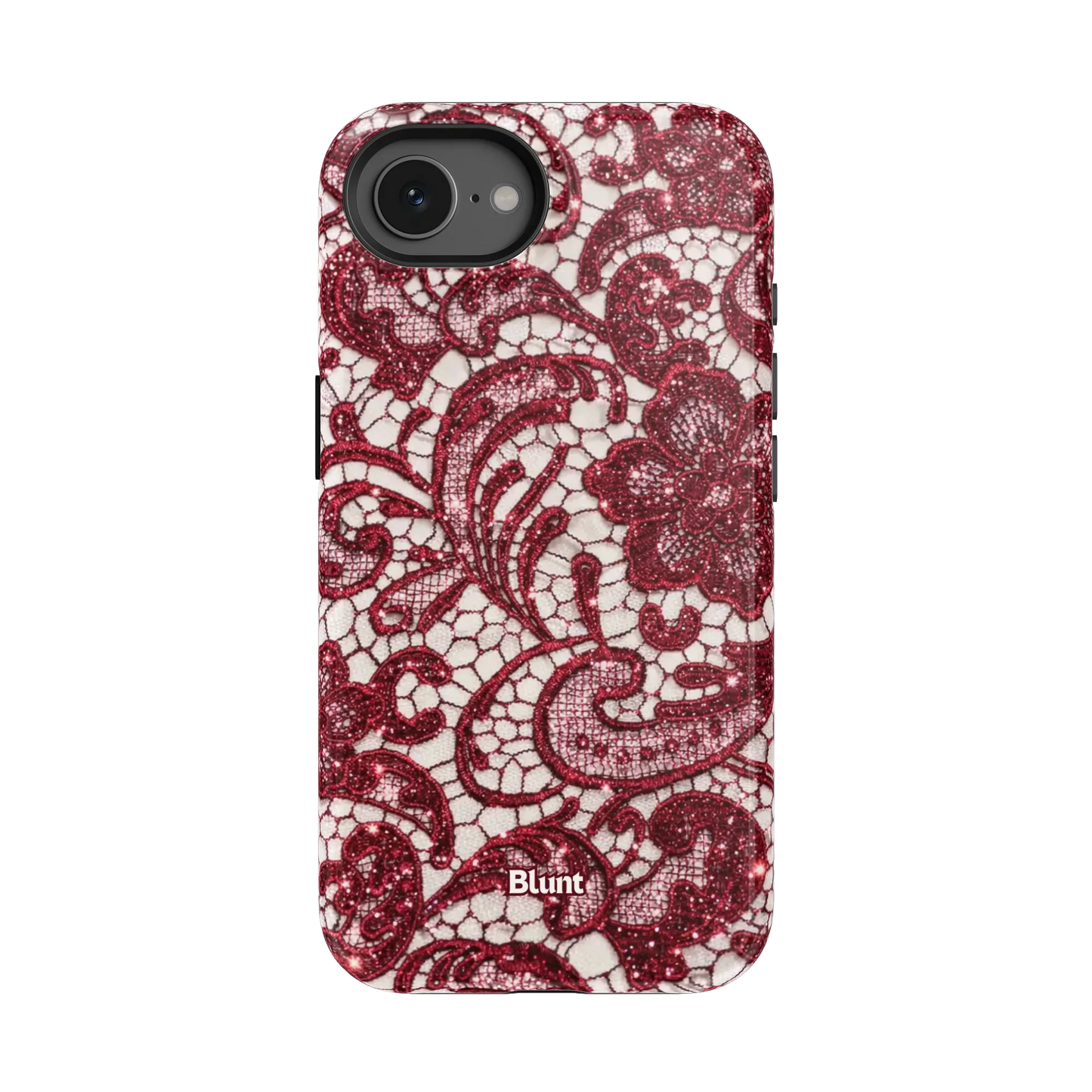 Crimson Lace iPhone Case