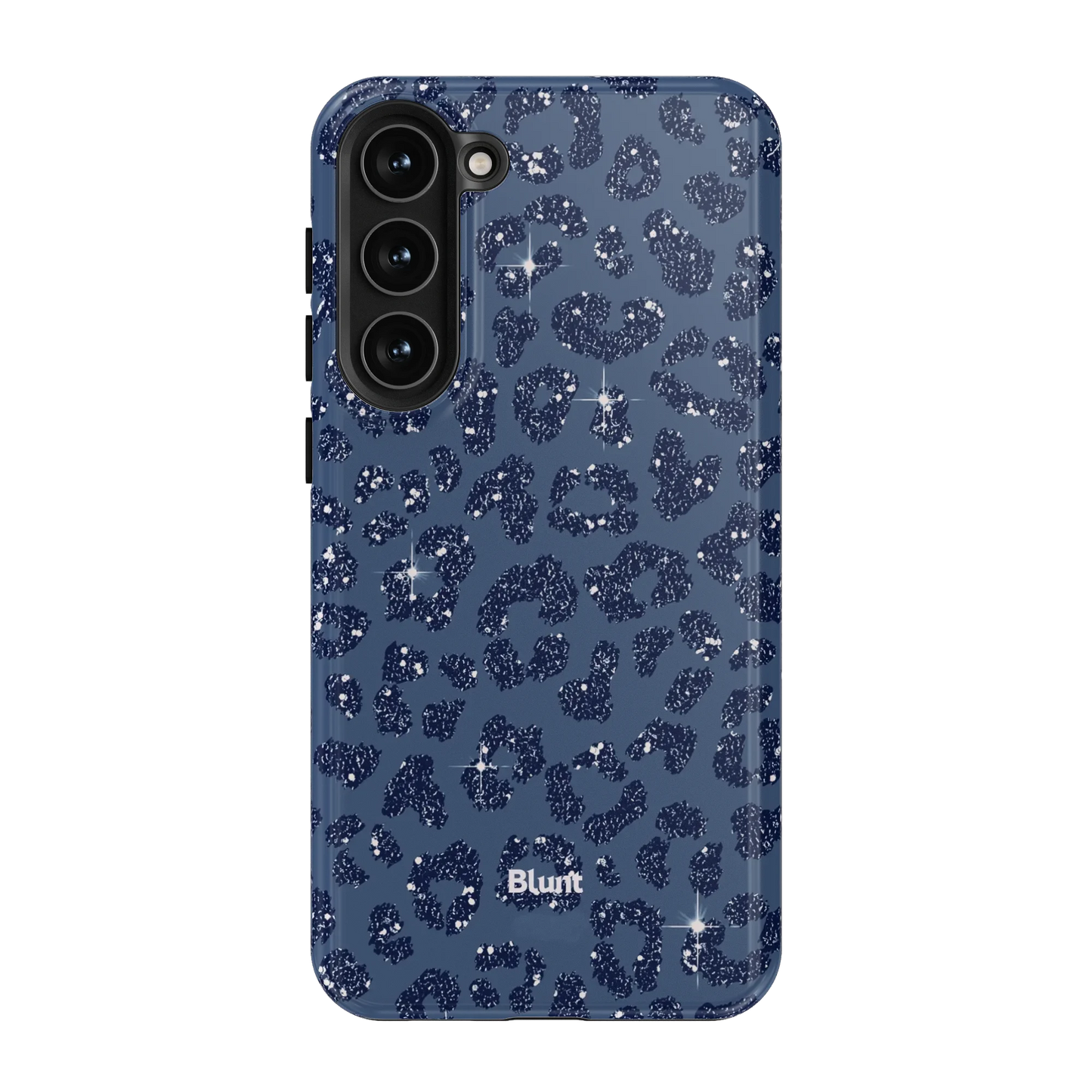 Blue Cheetah Print Samsung Case