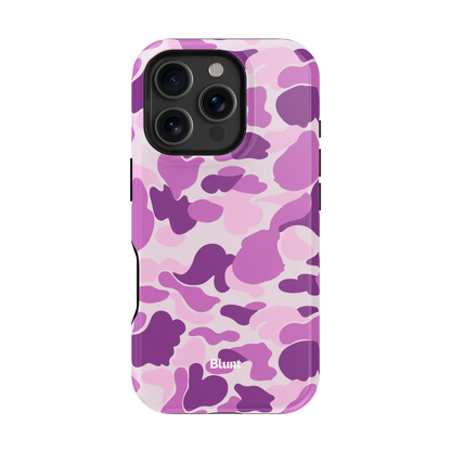 Purple Camo iPhone Case