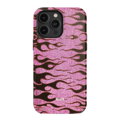 Fuchsia Heat iPhone Case