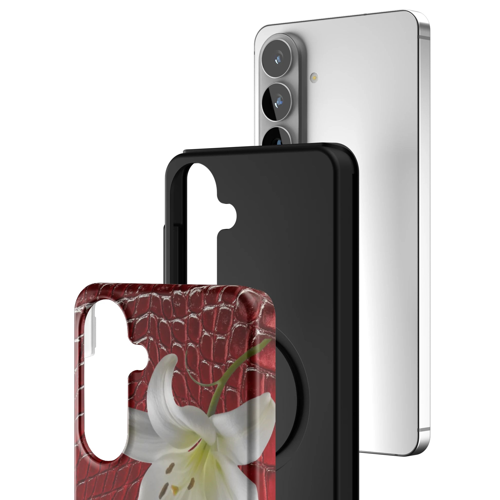 Crimson-Lily-samsung-case-Galaxy S26 Plus-3