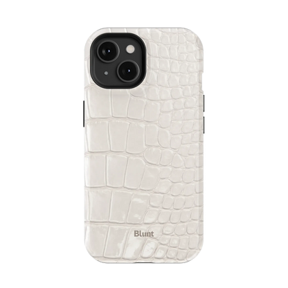 White Plush iPhone Case