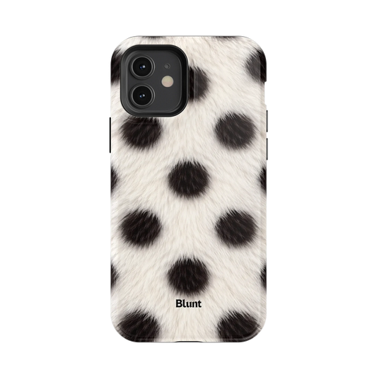 Polka Fuzz iPhone Case
