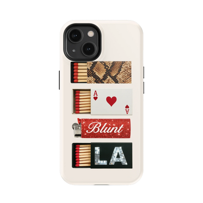 Cream Match iPhone Case