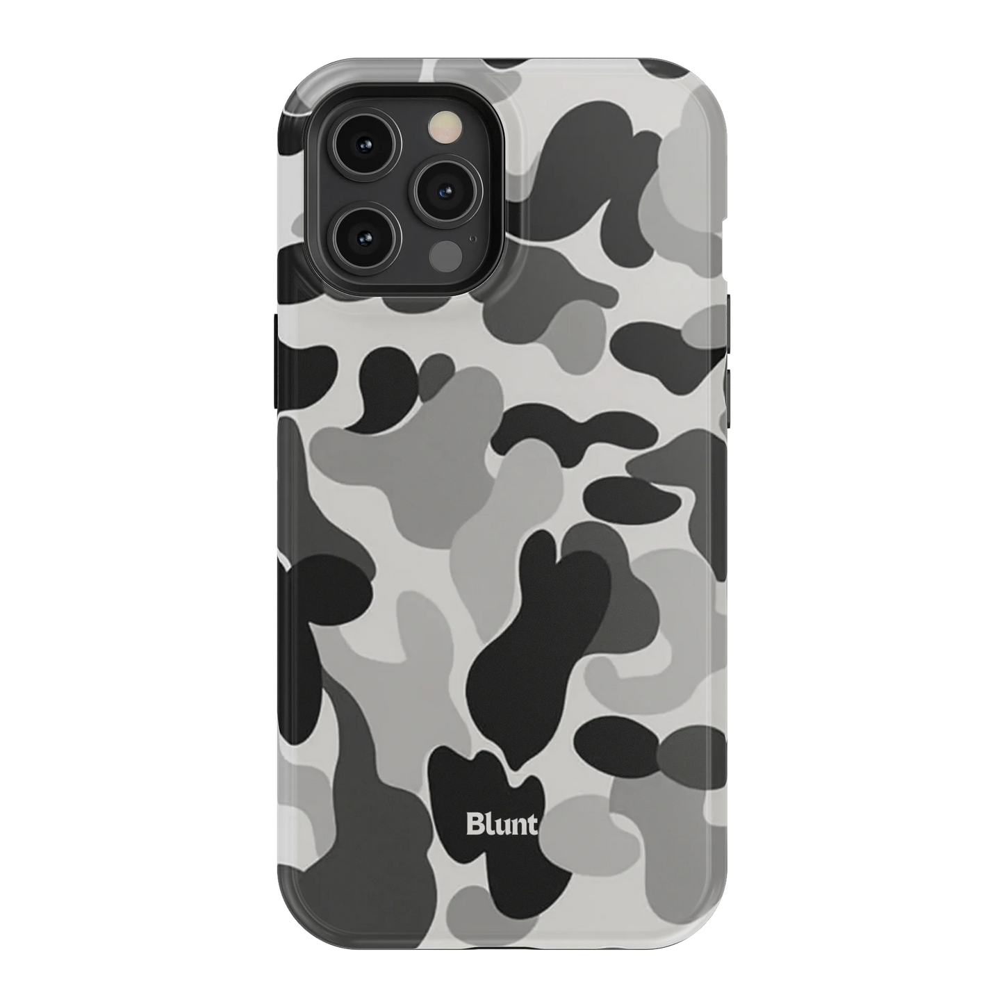 Grey Camo iPhone Case