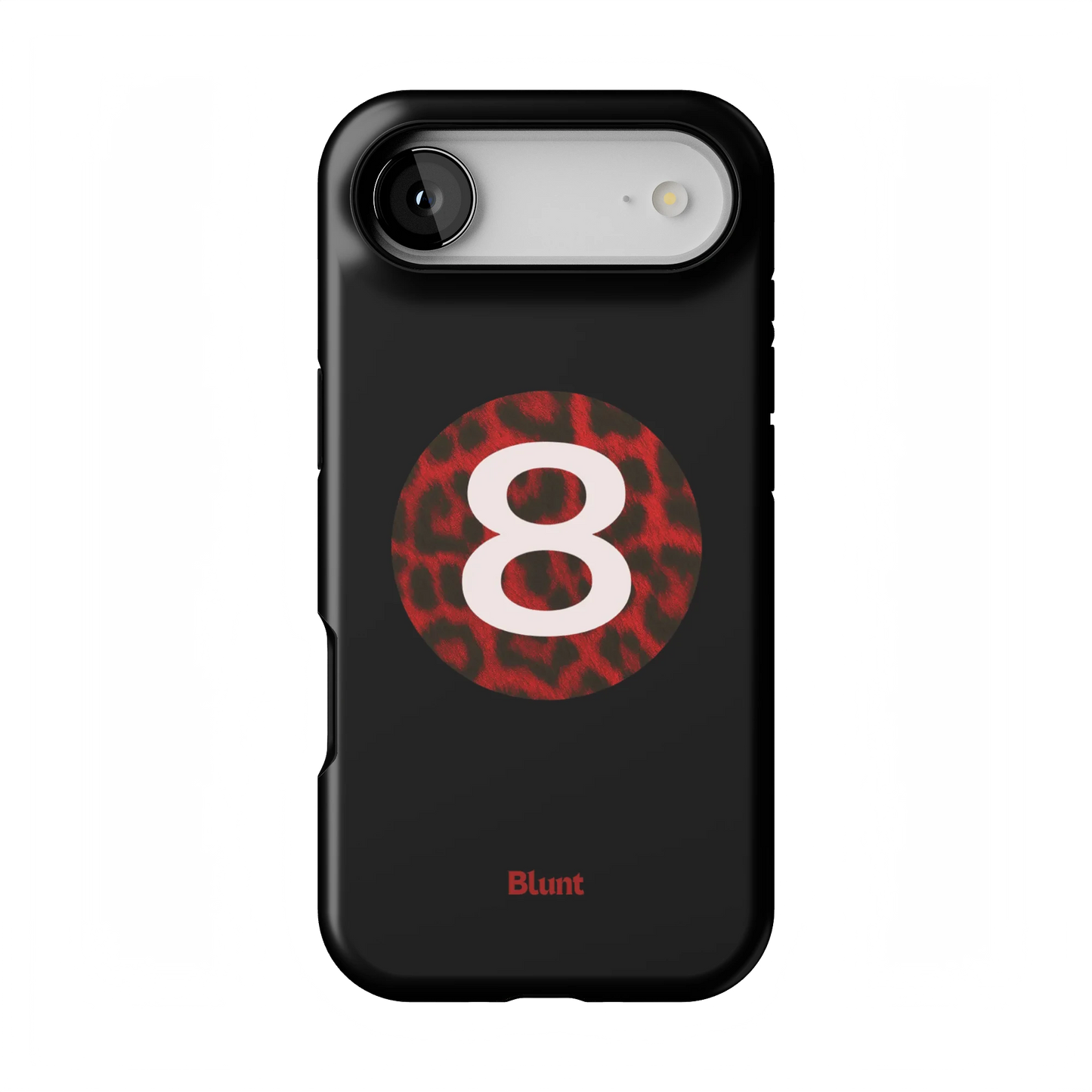 Red Cheetah Magic 8 iPhone Case
