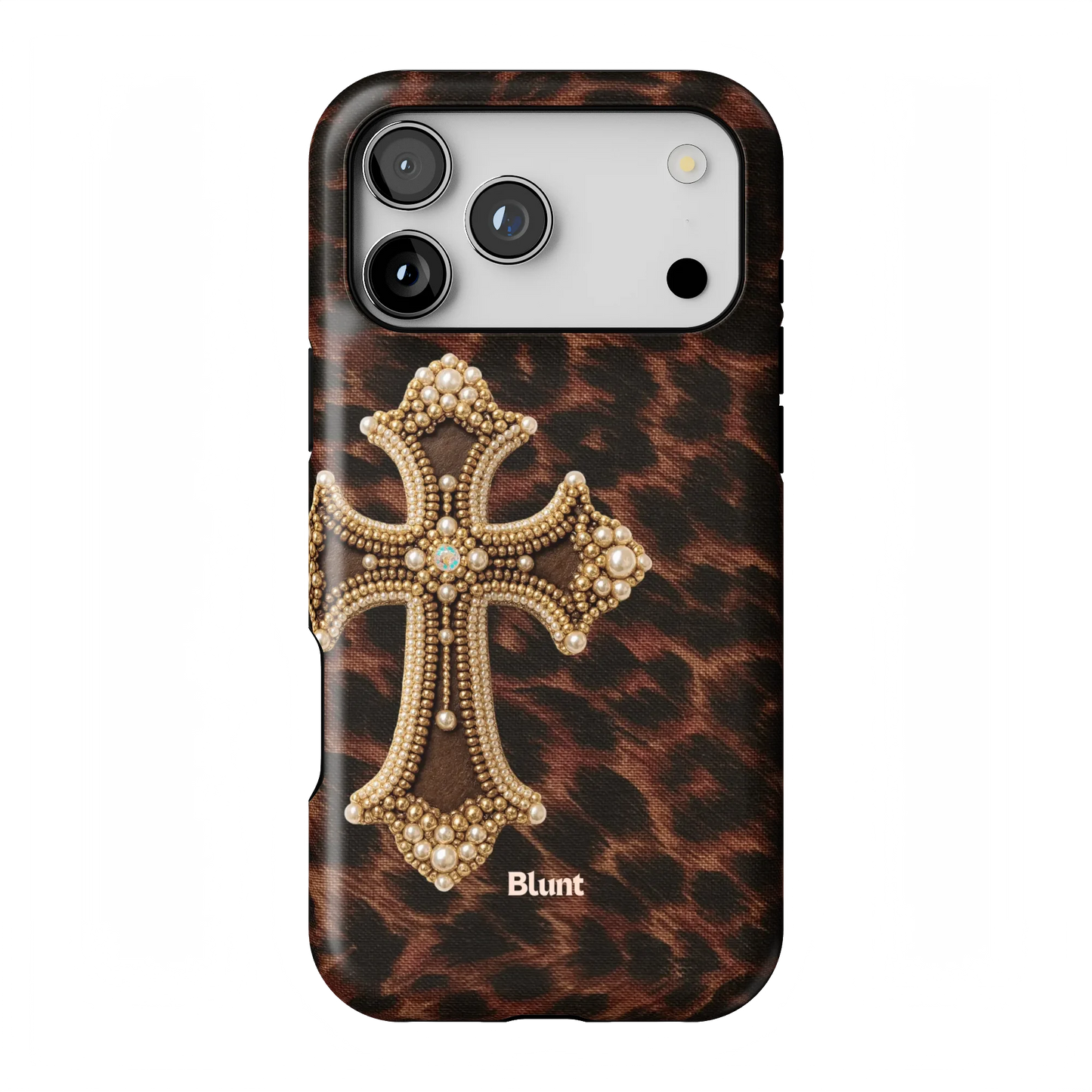 Bedazzled Cross iPhone Case
