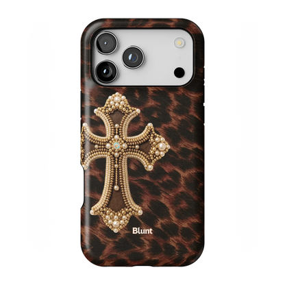 Bedazzled Cross iPhone Case