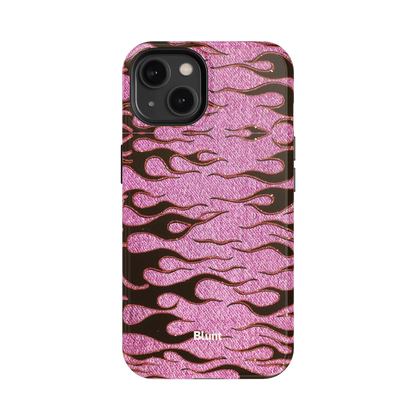 Fuchsia Heat iPhone Case