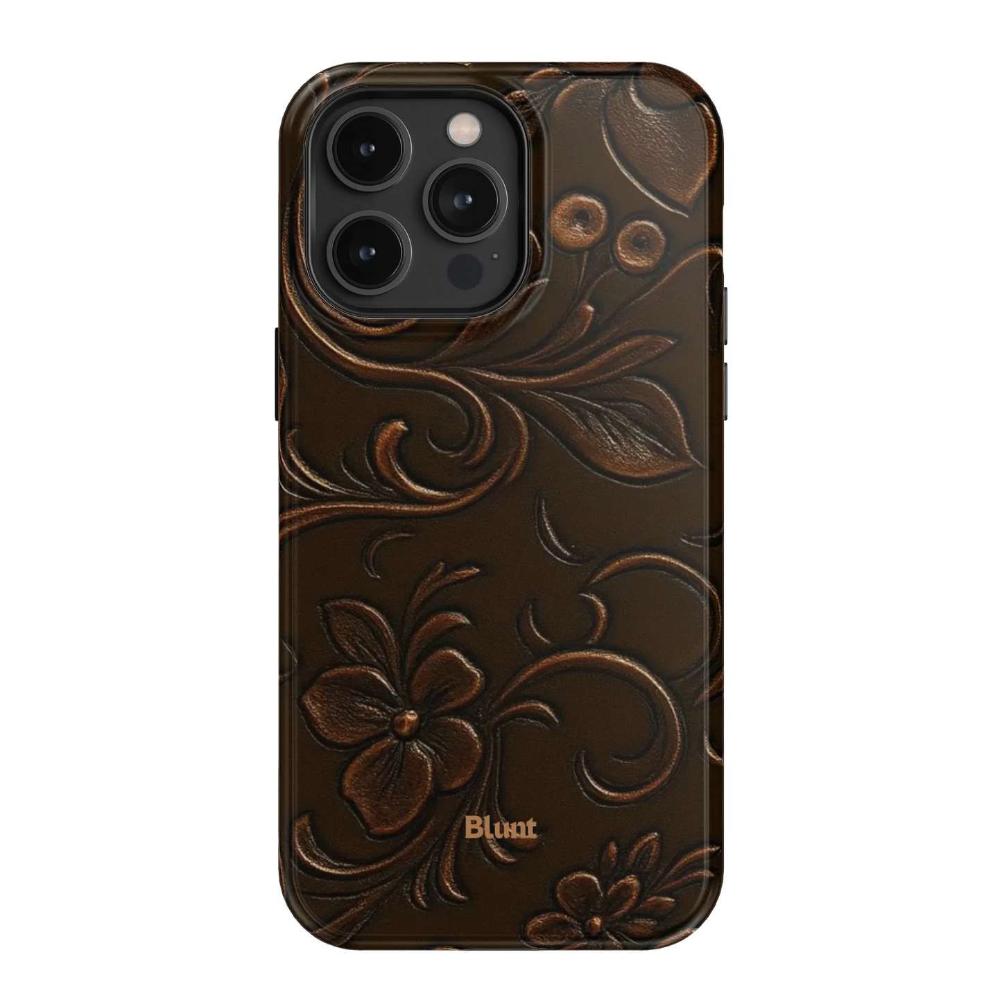 Tooled Leather iPhone Case