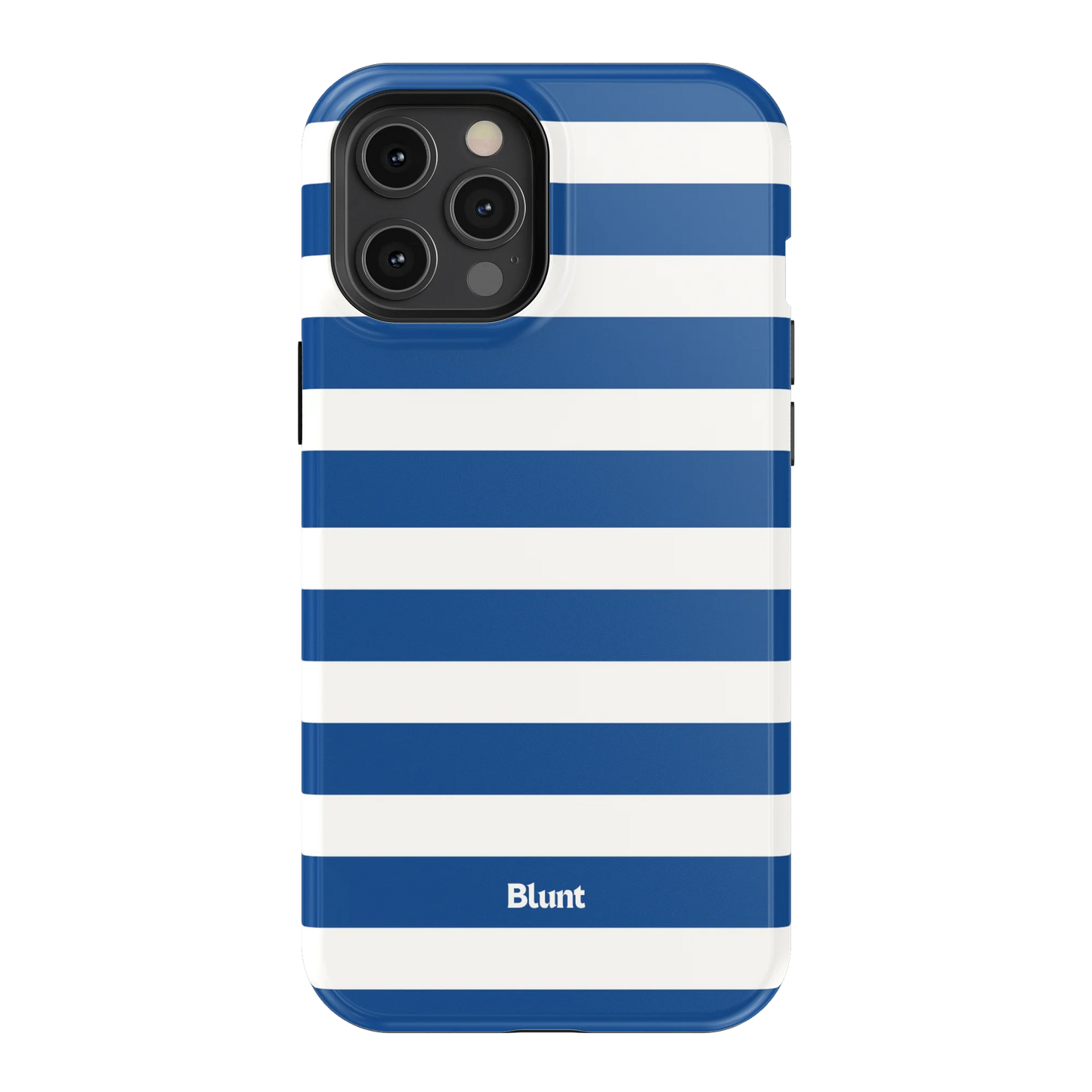 Navy Stripe iPhone Case