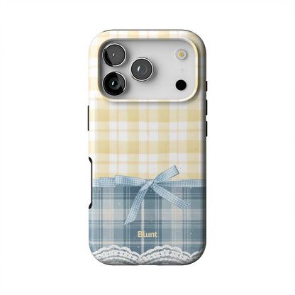 Blue-Lemonplaid-iphone-case-iPhone 17 Pro-1