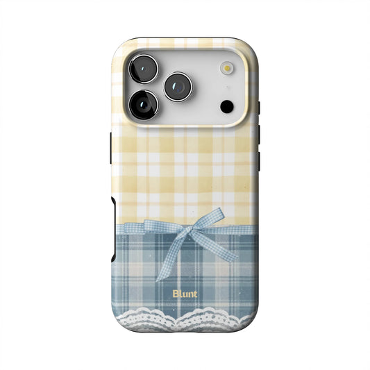Blue-Lemonplaid-iphone-case-iPhone 17 Pro-1