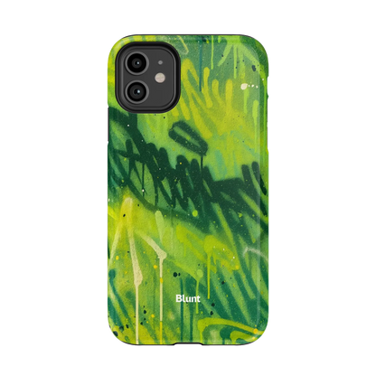 Jungle Script iPhone Case