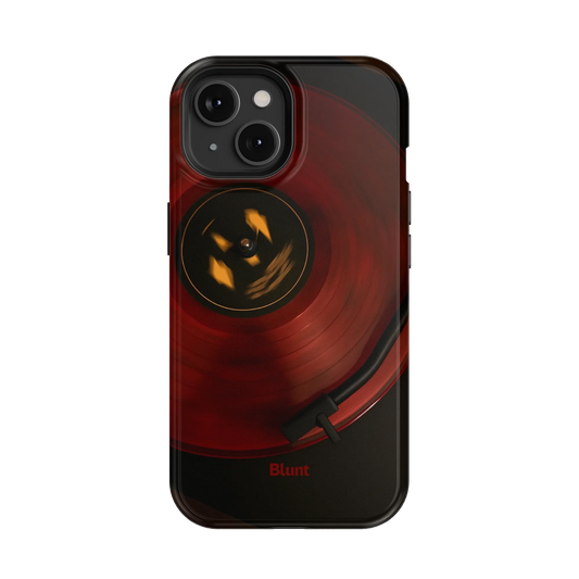 Crimson Echo iPhone Case