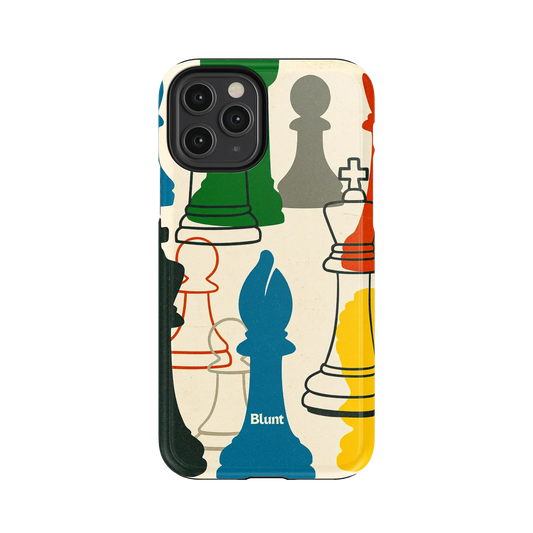 Checkmate Lines iPhone Case