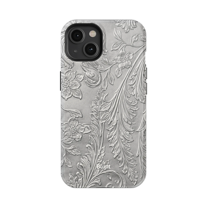 Tooled Silver iPhone Case