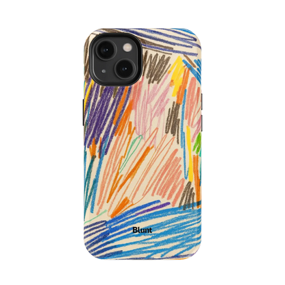 Static Lines iPhone Case
