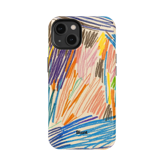 Static Lines iPhone Case