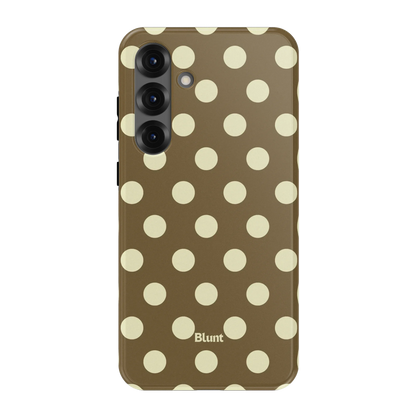 Toffee Cream Dot Samsung Case