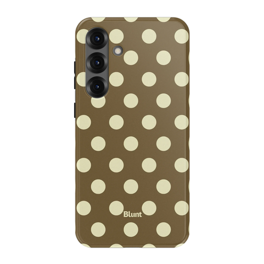 Toffee Cream Dot Samsung Case