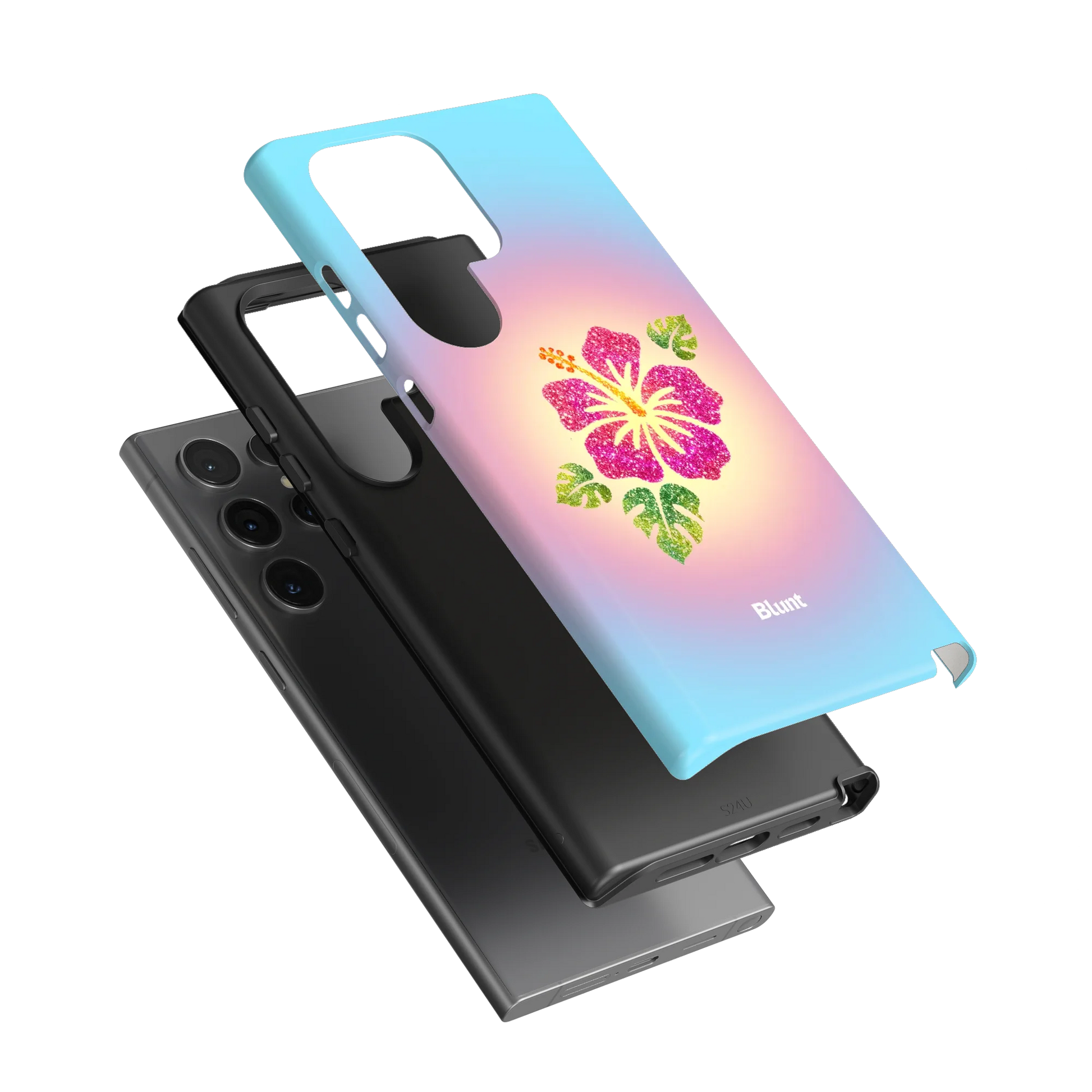Hibiscus-Glow-samsung-case-Galaxy S24 Ultra-3