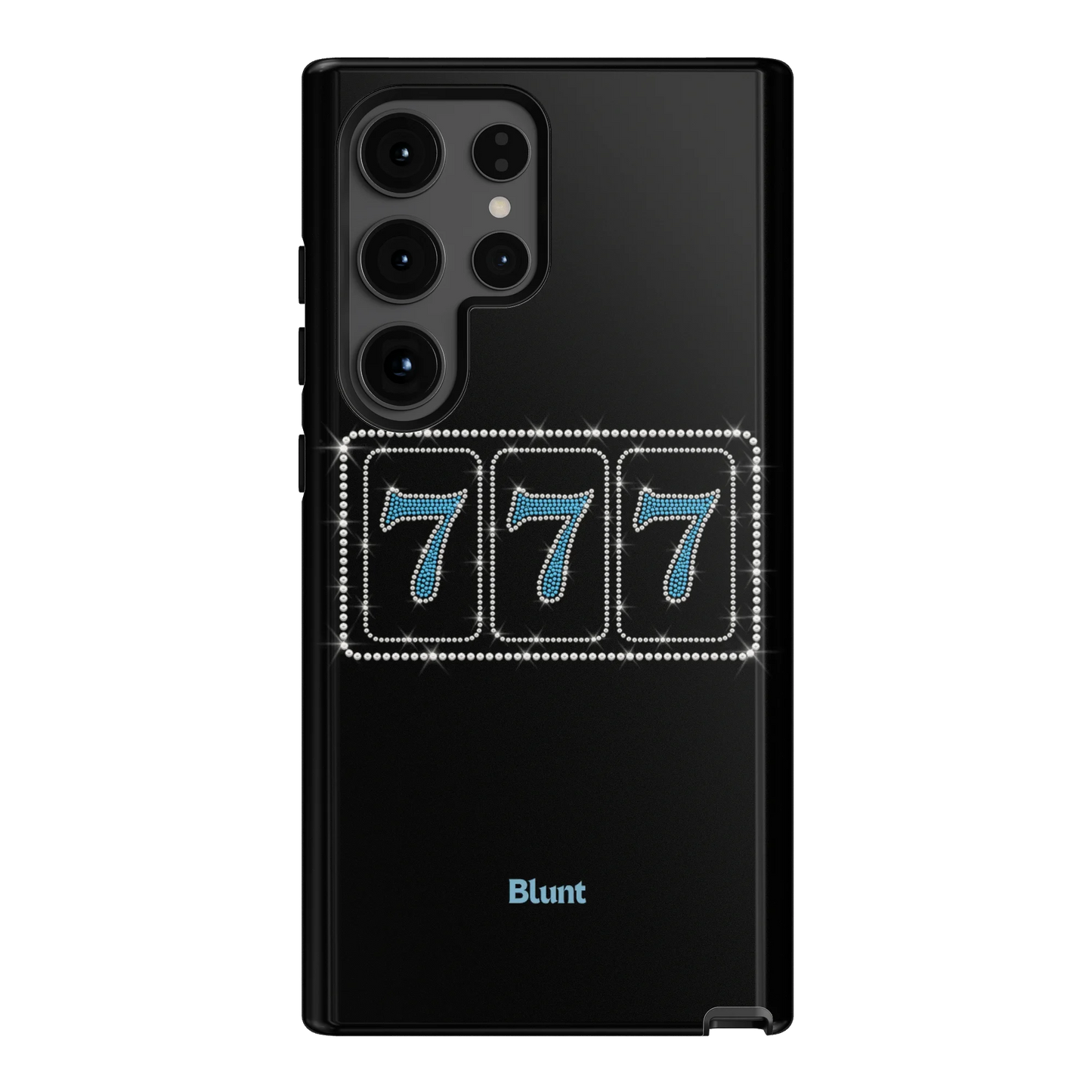 Blue Lucky 777 Samsung Case