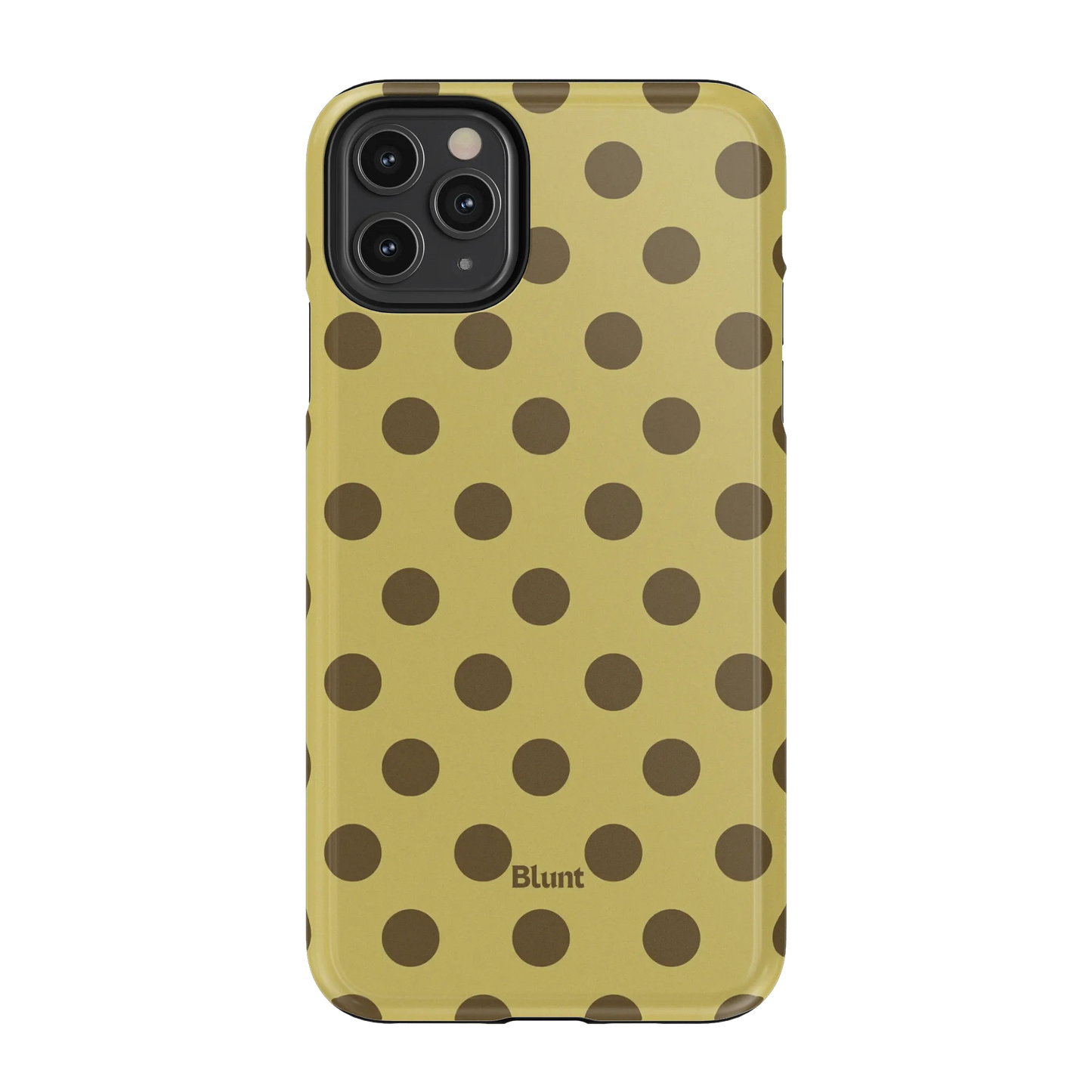 Sage Toffee Dot iPhone Case