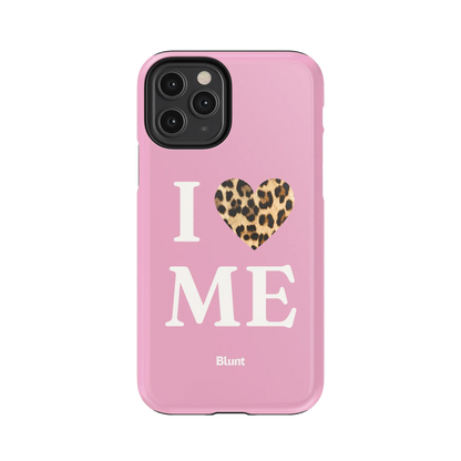 Pink I Love Me iPhone Case
