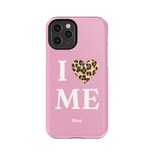 Pink I Love Me iPhone Case