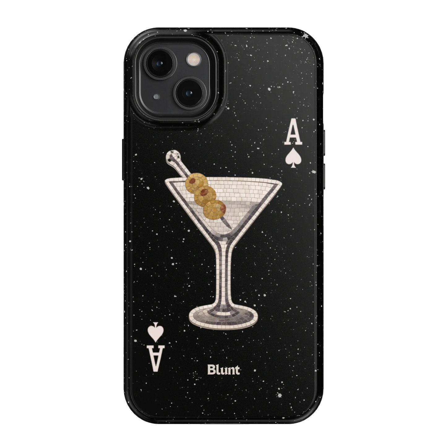 Black Dirty Martini iPhone Case