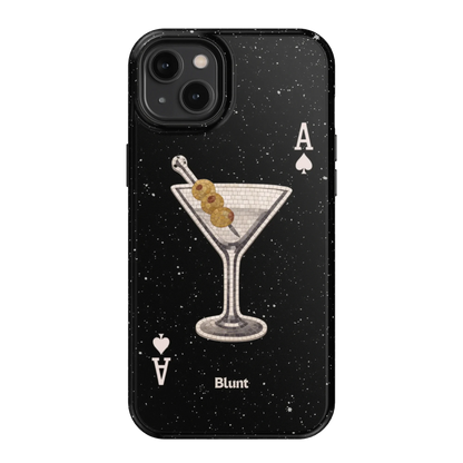 Black Dirty Martini iPhone Case