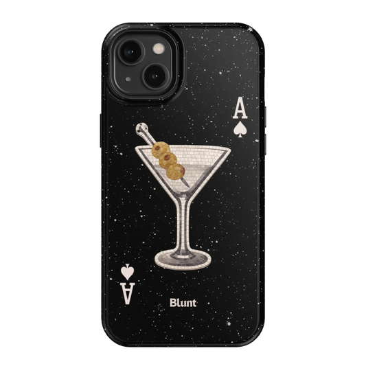 Black Dirty Martini iPhone Case