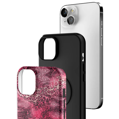 Pink-Wild-Acid-iphone-case-iPhone 14 Plus-3