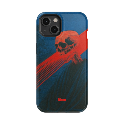 Crimson Slash iPhone Case