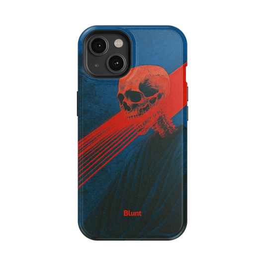 Crimson Slash iPhone Case