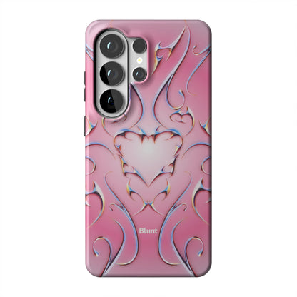 Bubble Heart Samsung Case