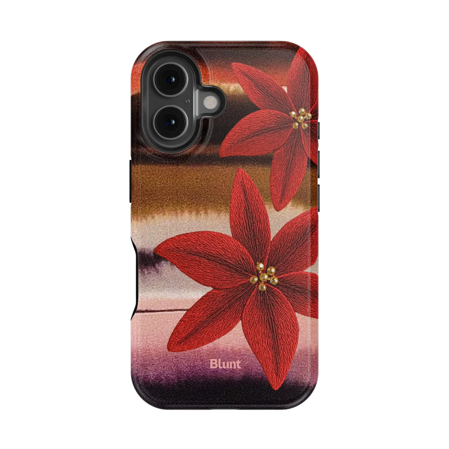 Crimson Bloom iPhone Case