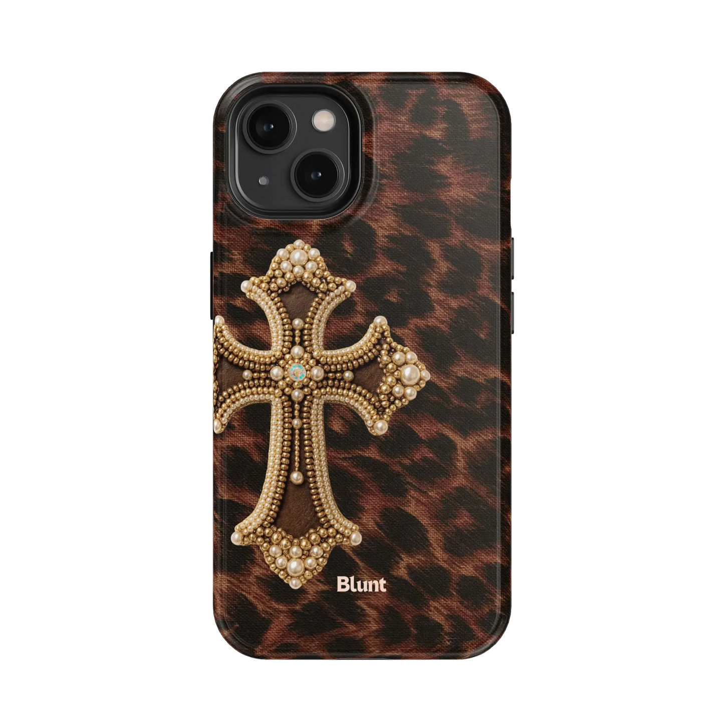 Bedazzled Cross iPhone Case