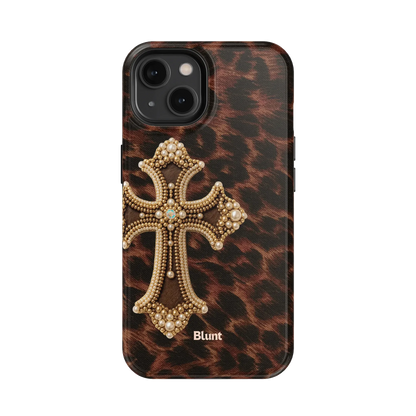Bedazzled Cross iPhone Case