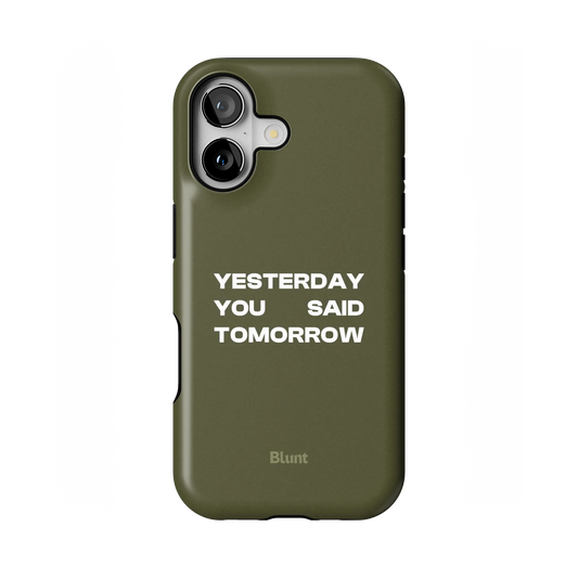No Excuses iPhone Case