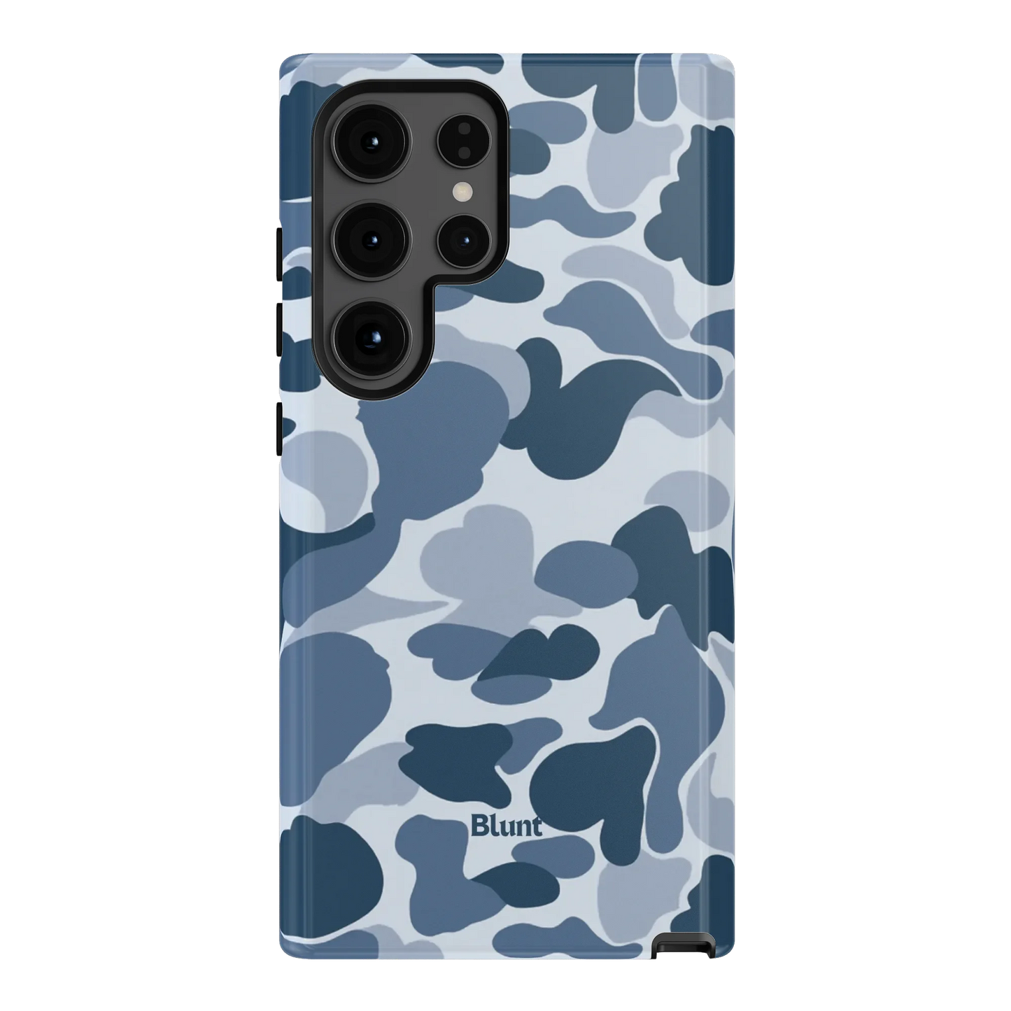 Bluish Camo Samsung Case