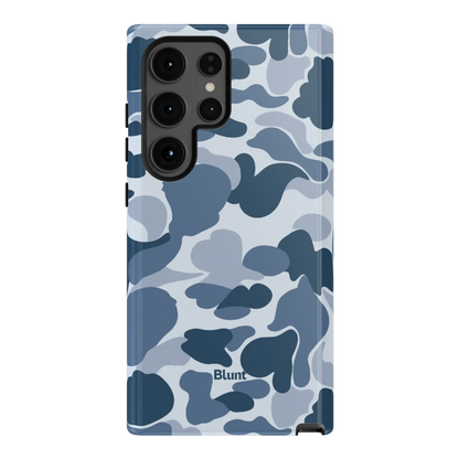 Bluish Camo Samsung Case