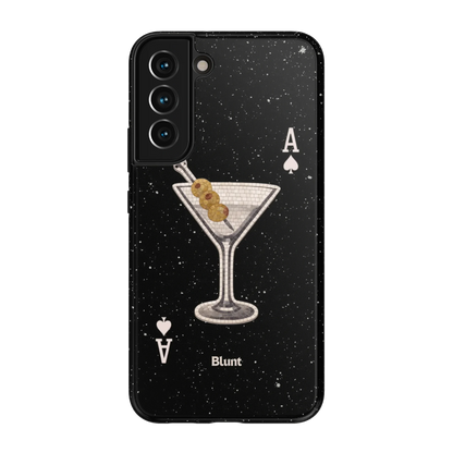 Black Dirty Martini Samsung Case